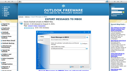 Export Messages to MBOX File image