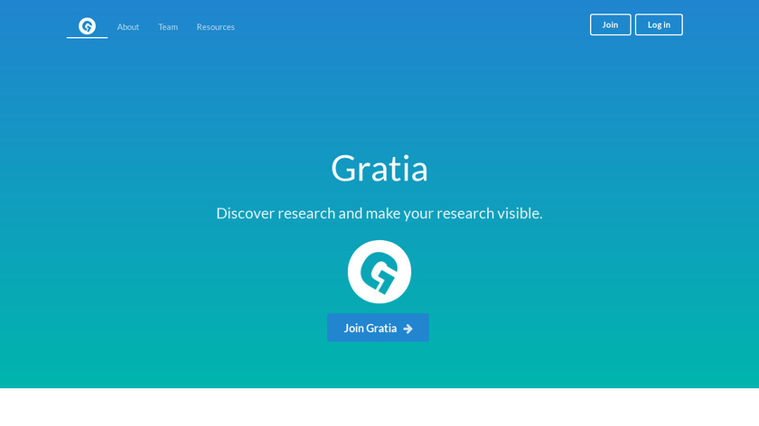 Gratia Landing Page