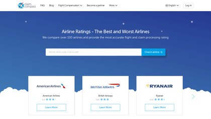 Airline Ratings by Claim Compass image