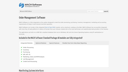 MACH Order Management image