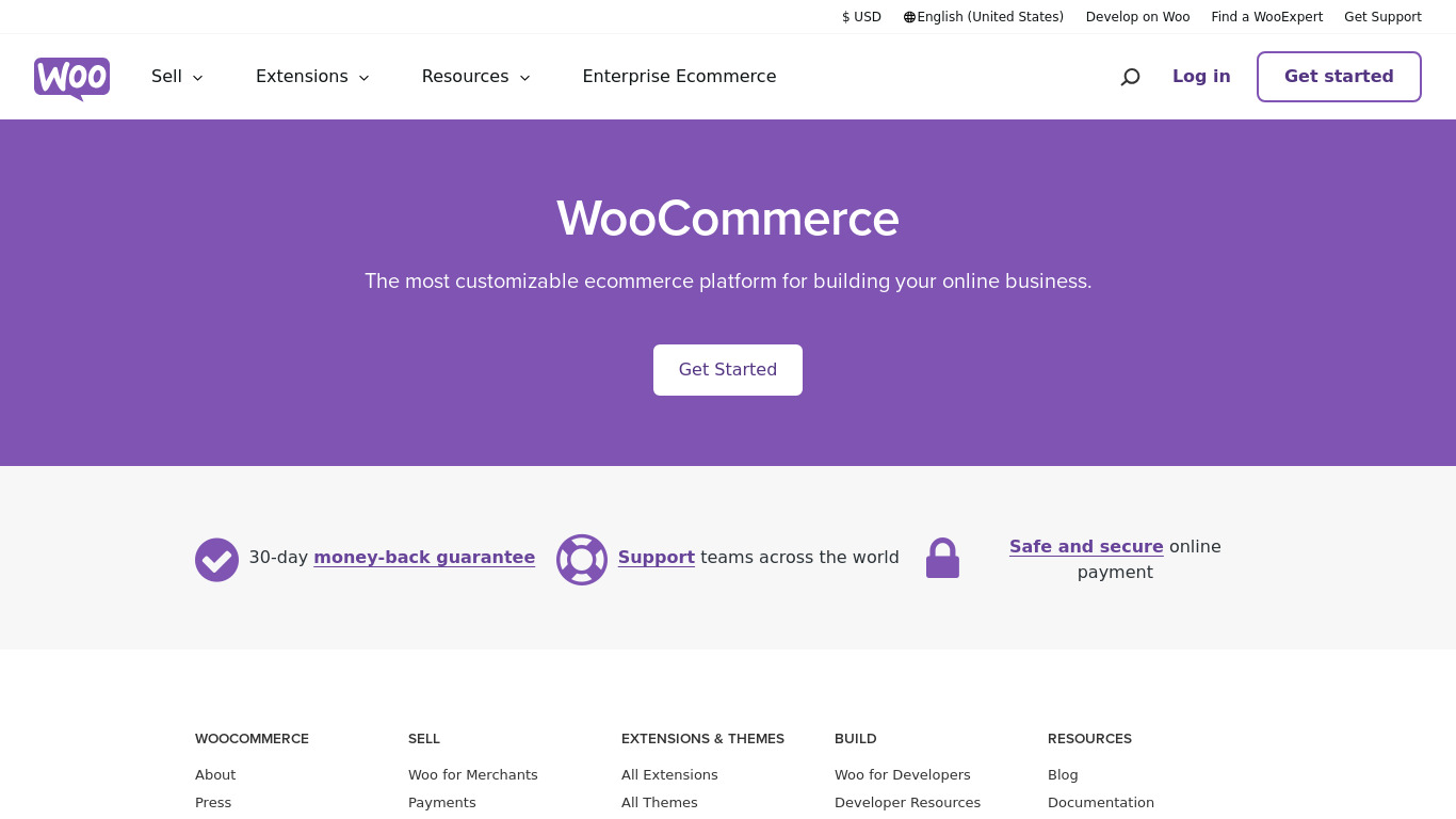 WooCommerce Subscriptions Landing page