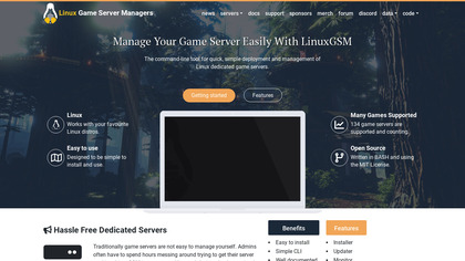 Linux Game Server Managers image