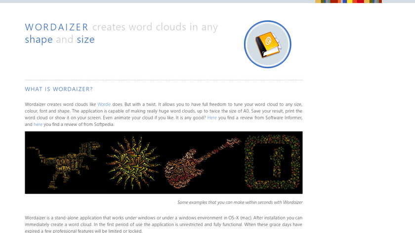 Wordaizer Landing Page