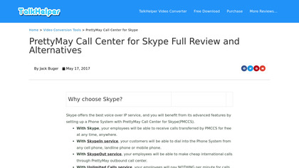 PrettyMay Call Center for Skype image