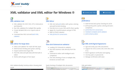 XML ValidatorBuddy image