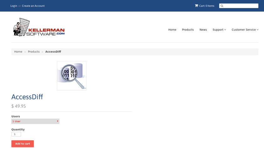 AccessDiff Landing Page