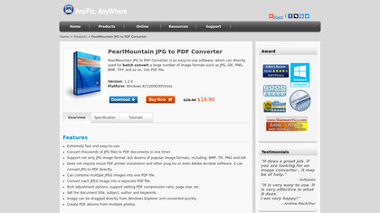 AnyPic JPG to PDF Converter image