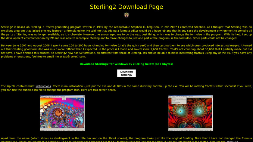 Sterling2 Landing Page