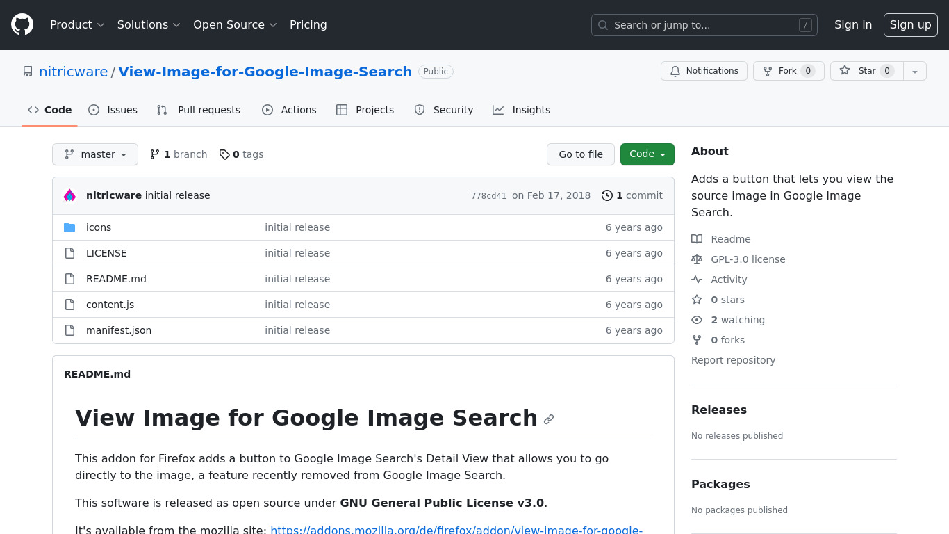 View Image for Google Search Landing page