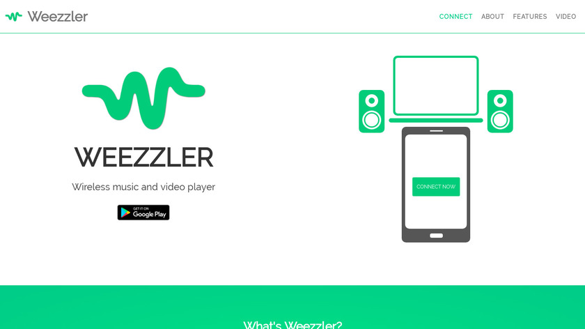 Weezzler Landing Page
