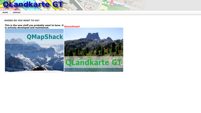 QLandkarte GT Landing Page