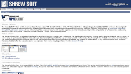 ShrewSoft VPN Client image