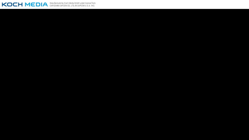 Capcom Home Arcade Landing Page
