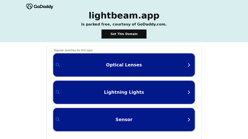 lightbeam Landing Page