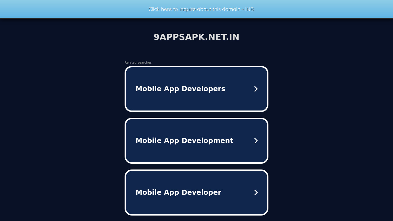 9Apps Landing page