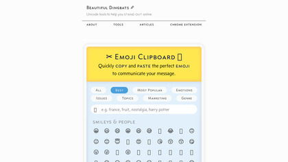 qwerty.dev Emoji Clipboard image