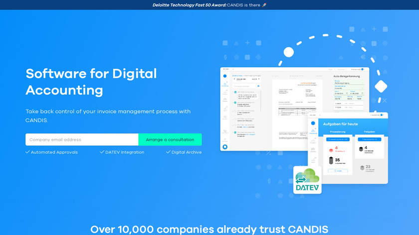Candis.io Landing Page