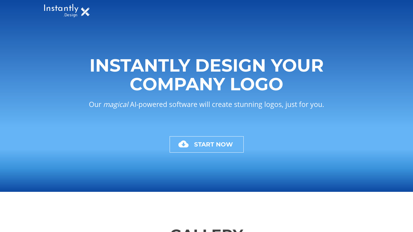 Instantly Design Landing page