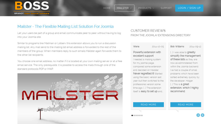 Mailster Landing Page