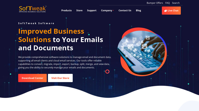 SoftTweak OST Converter Landing Page