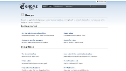 Gnome Boxes image