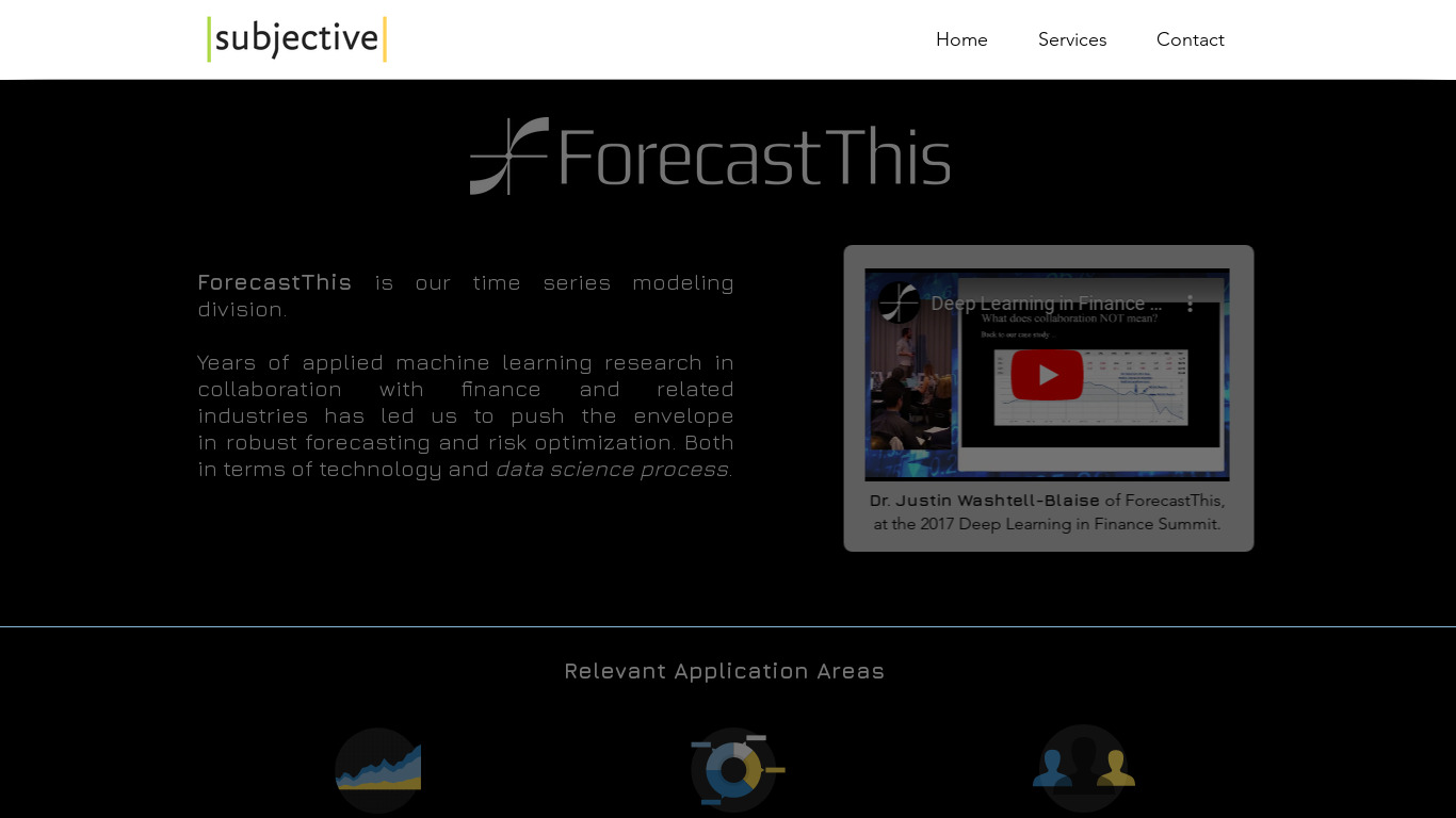 ForecastThis Landing page