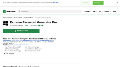 Extreme Password Generator Pro image