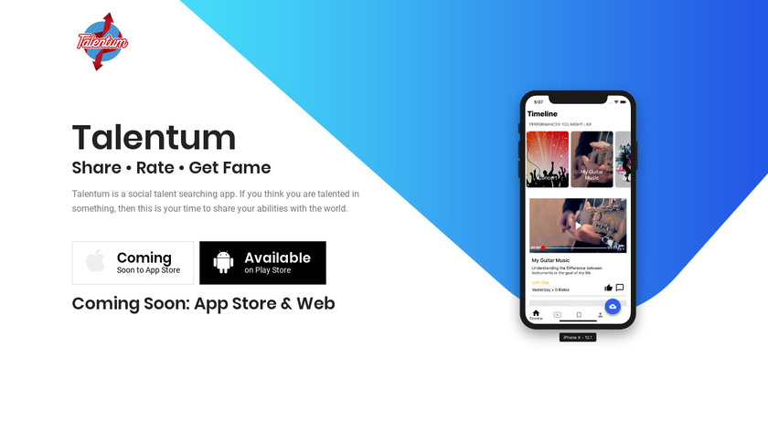 Talentum Landing Page