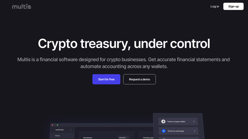 Multis Landing Page