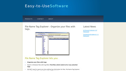 File Name Tag Explorer image