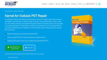 Kernel for Outlook PST Repair image