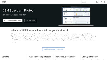 IBM Spectrum Protect image