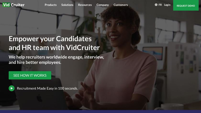 VidCruiter Landing Page