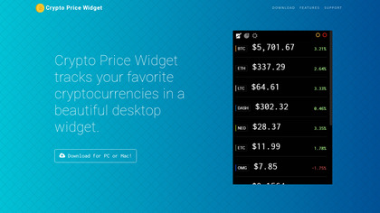 Crypto Price Widget image