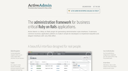 Active Admin screenshot