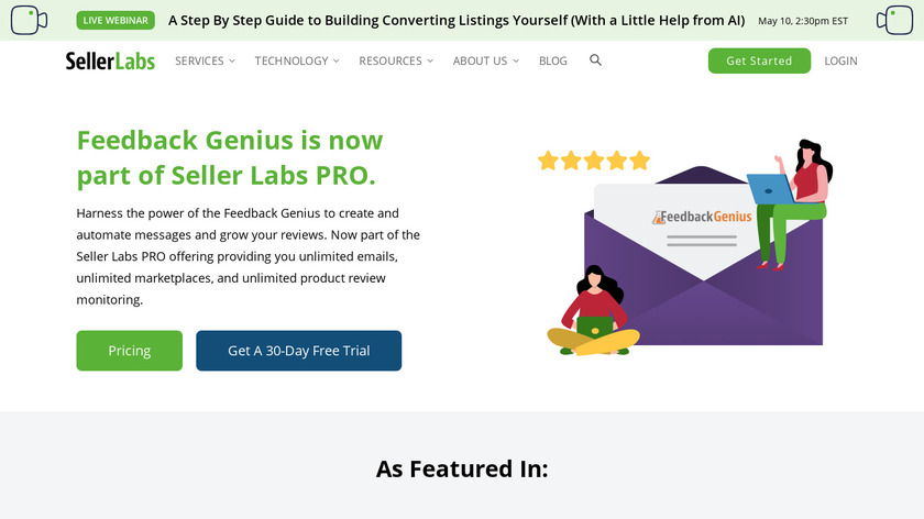 Feedback Genius Landing Page