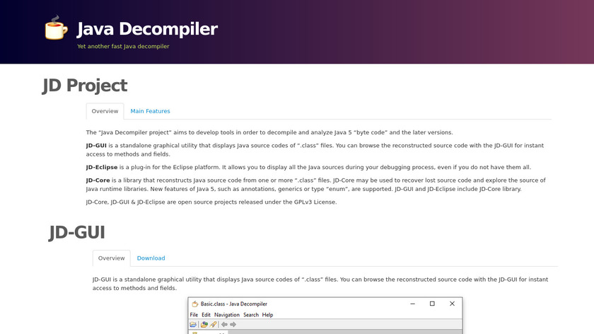 Java Decompiler Landing Page