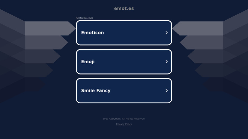 Emot.es Landing Page
