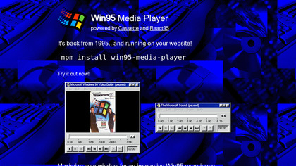 Win95 Media Player image