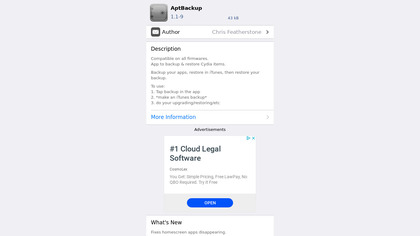 AptBackup image