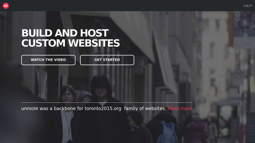 unroole Landing Page