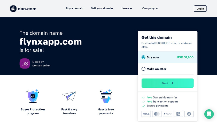 Flynx Landing Page