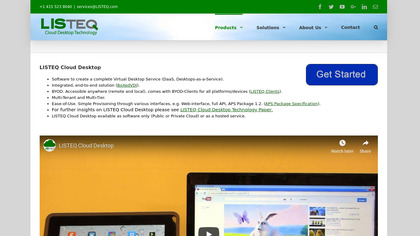 LISTEQ Cloud Desktop image