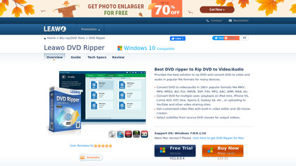 Leawo DVD Ripper image