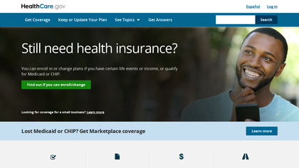 Healthcare.gov screenshot