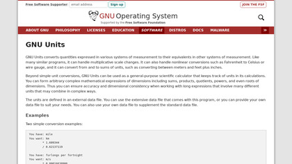 GNU Units image