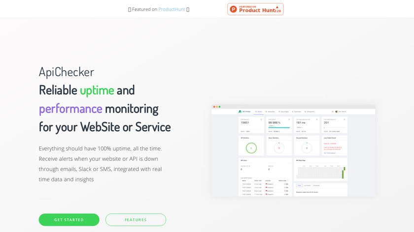 ApiChecker Landing Page