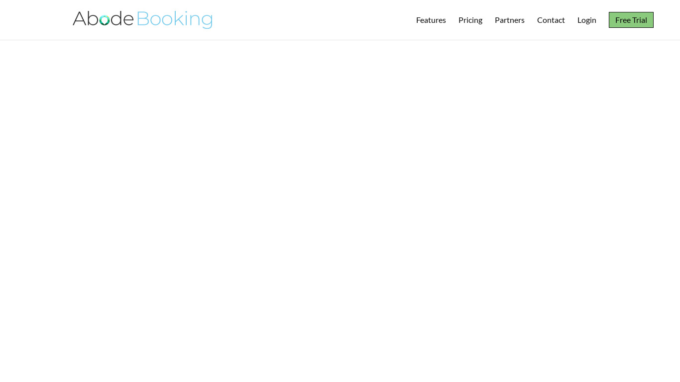 AbodeBooking Landing page