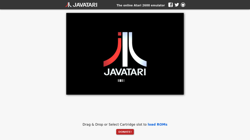 Javatari Landing Page