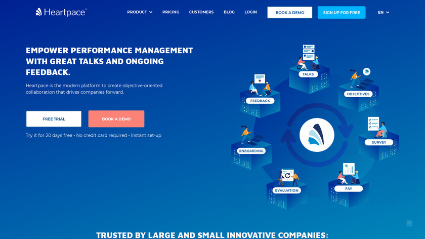 Heartpace Landing Page